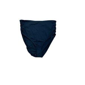 COCO Reef Perfection Fit High Waist Soft Bikini Bottom Black Size M NWT $54